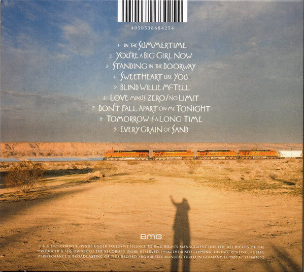 Chrissie Hynde : Standing In The Doorway - Chrissie Hynde Sings Bob Dylan (CD, Album)