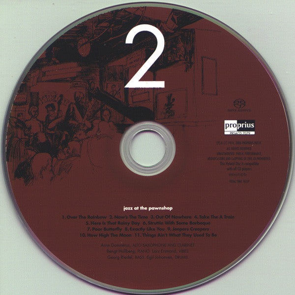 Arne Domnérus : Jazz At The Pawnshop 30th Anniversary (3xSACD, Hybrid, Multichannel, Album, RM, 4.0 + DVD)