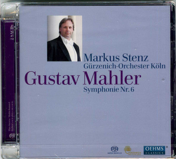 Gustav Mahler - Gürzenich-Orchester Kölner Philharmoniker, Markus Stenz : Symphonie Nr. 6 (2xSACD, Hybrid, Multichannel, Album)