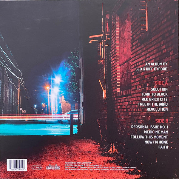 Heavy Water (6) : Red Brick City (LP, Album, Red)