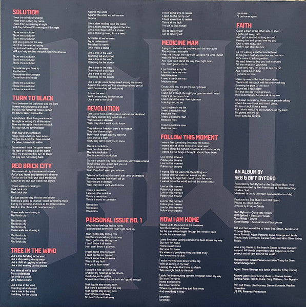 Heavy Water (6) : Red Brick City (LP, Album, Red)