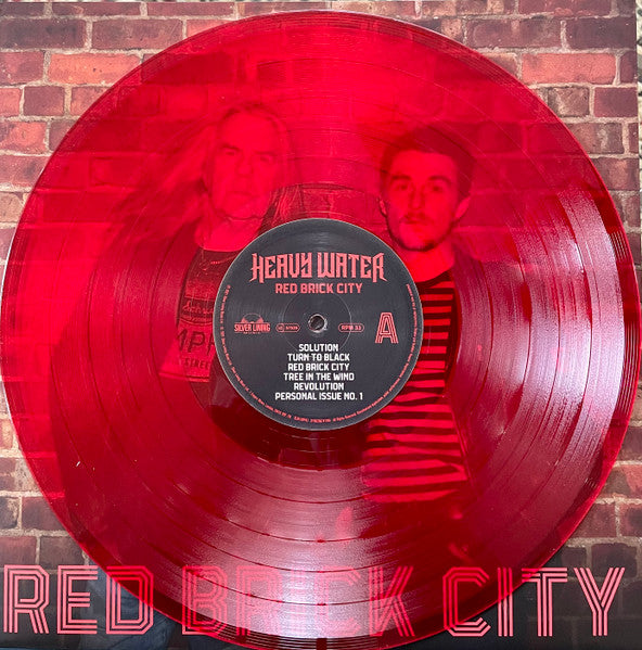 Heavy Water (6) : Red Brick City (LP, Album, Red)