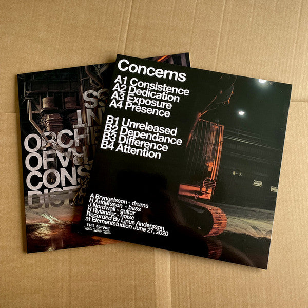 Orchestra Of Constant Distress : Concerns (LP, Album, Ltd)