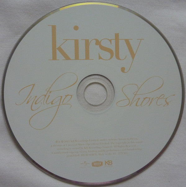 Kirsty Bertarelli : Indigo Shores (CD, Album)
