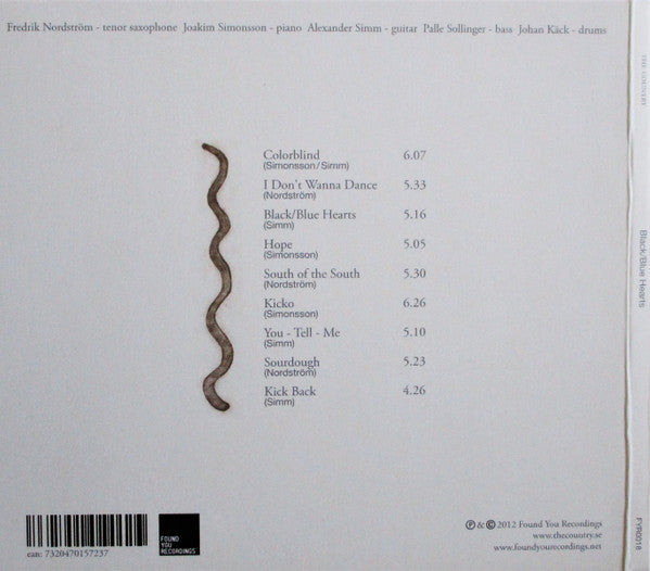The Country : Black / Blue Hearts (CD, Album)