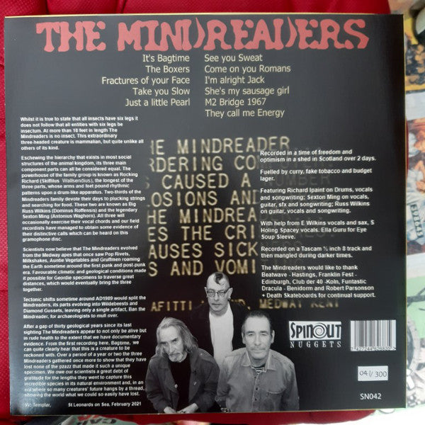 The Mindreaders : Continuation (LP, Album, Ltd, Num)