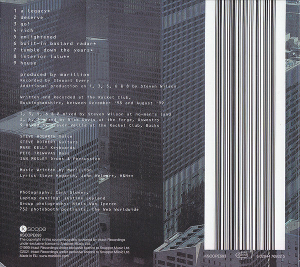 Marillion : Marillion.com (CD, Album, RE, Dig)