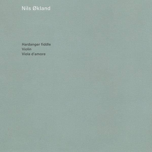 Nils Økland : Monograph (CD, Album)