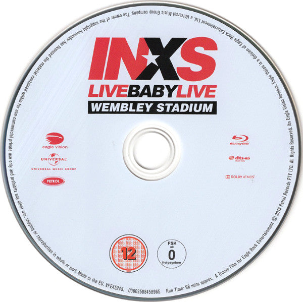 INXS : Live Baby Live Wembley Stadium  (Ultra HD Blu-ray, 4K, Multichannel, RM + Blu-ray, )