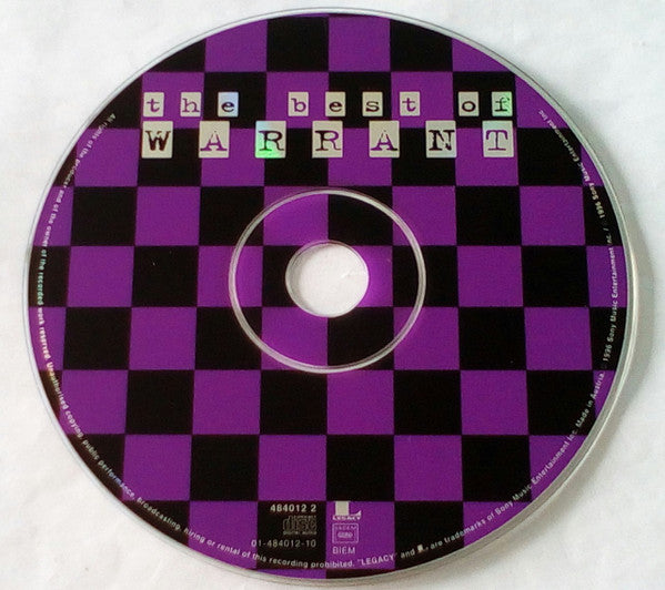 Warrant : The Best Of Warrant (CD, Comp)