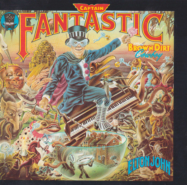 Elton John : Captain Fantastic And The Brown Dirt Cowboy (CD, Album, RE, RM)