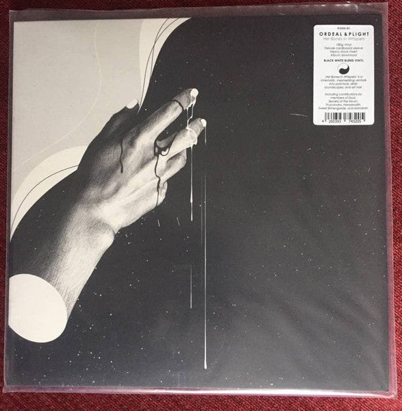 Ordeal & Plight : Her Bones In Whispers (LP, Album, Ltd, Whi)