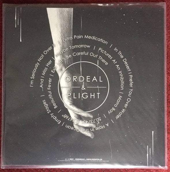 Ordeal & Plight : Her Bones In Whispers (LP, Album, Ltd, Whi)