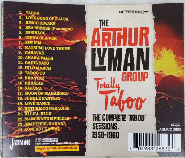 The Arthur Lyman Group : Totally Taboo - The Complete 'Taboo' Sessions, 1958-1960 (CD, Comp)