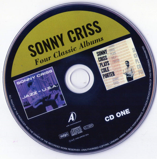 Sonny Criss : Four Classic Albums (2xCD, Comp, RM)
