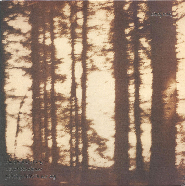 Cindytalk : The Wind Is Strong... (LP, Album, Ltd, RE, RM, Mar)