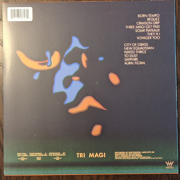 Lasso (2) - Jordan Hamilton - Saxsquatch : Tri Magi (LP, Album, Whi)