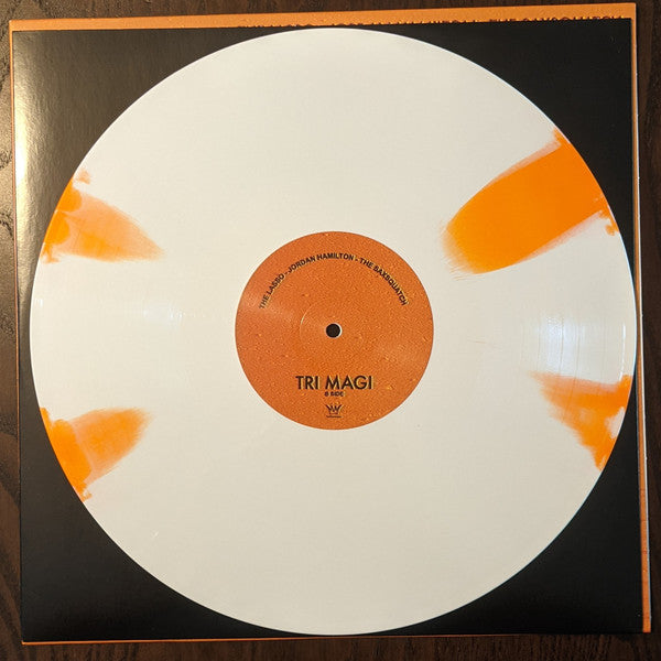 Lasso (2) - Jordan Hamilton - Saxsquatch : Tri Magi (LP, Album, Whi)