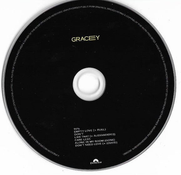 Gracey (2) : The Art Of Closure (CD, MiniAlbum)