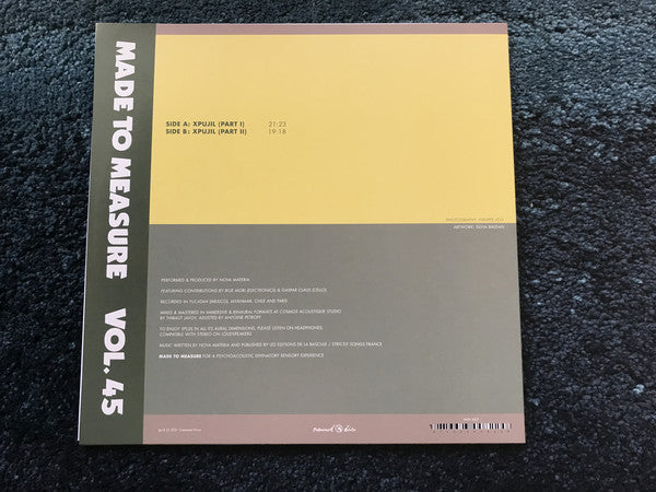 Nova Materia : Xpujil (LP, Album)