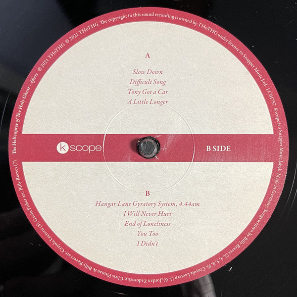 The Helicopter Of The Holy Ghost : Afters (LP, Album)