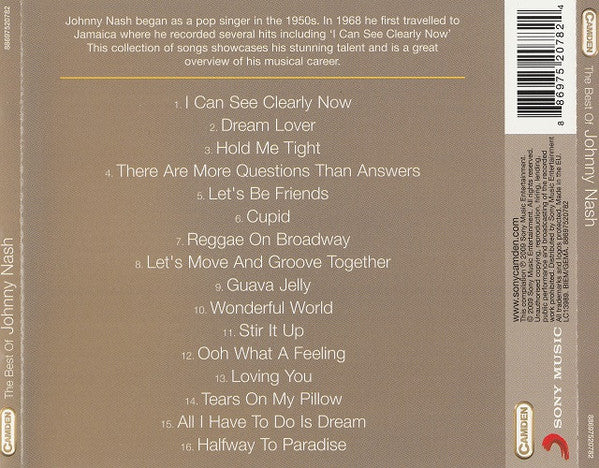 Johnny Nash : The Best Of (CD, Comp, RE)