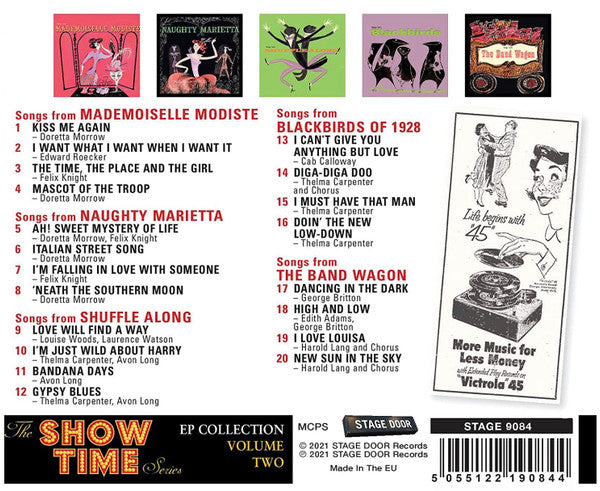 Various : The Show Time Series - EP Collection - Volume Two (CD, Comp)