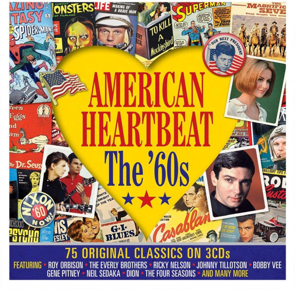 Various : American Heartbeat The '60s (3xCD, Comp)