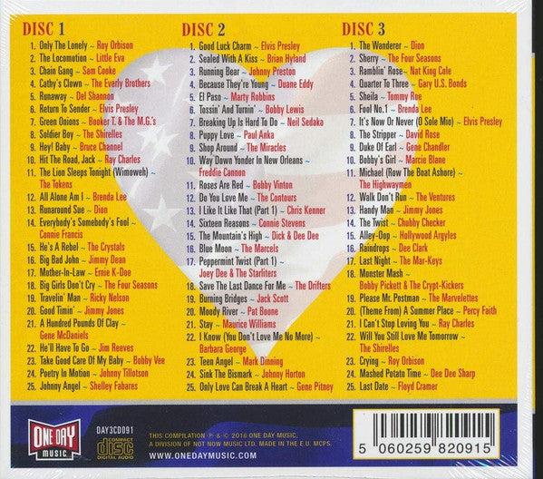 Various : American Heartbeat The '60s (3xCD, Comp)