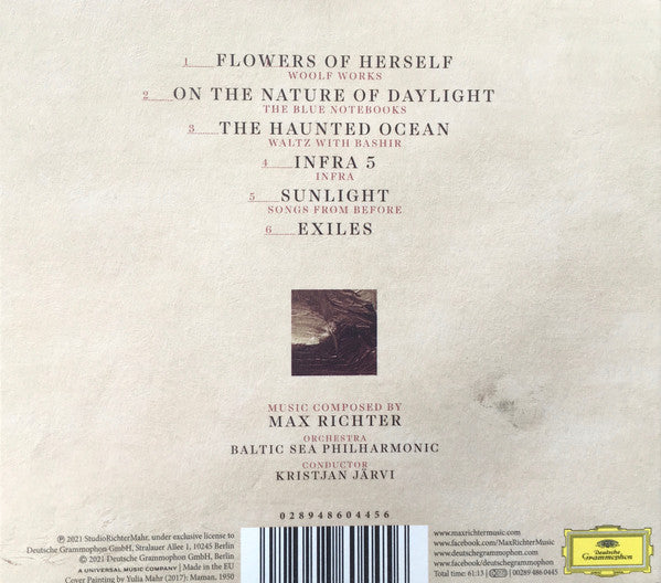 Max Richter : Exiles (CD, Album)