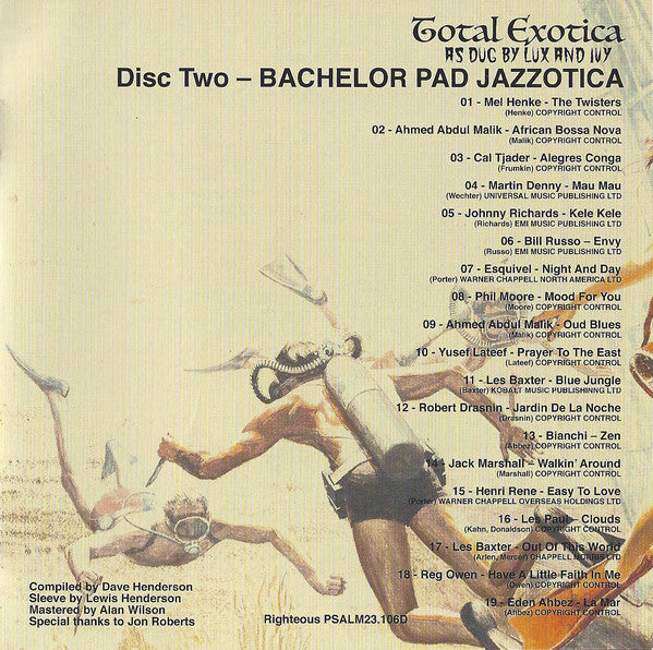 Various : Total Exotica From Far Off Islands To Your Bachelor Pad (2xCD, Album, Comp)
