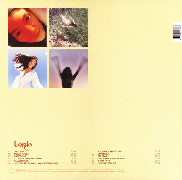 Lorde : Solar Power (LP, Album)
