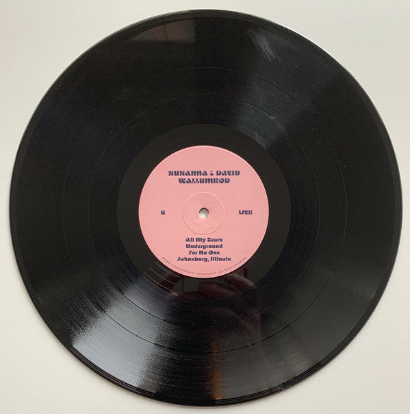 Susanna & David Wallumrød : Live (LP, Album, Ltd, Num, 180)