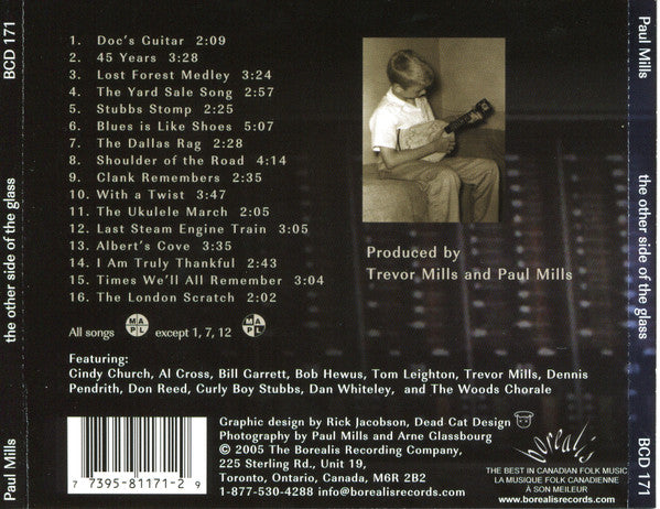 Paul Mills : The Other Side Of The Glass (CD, Album)
