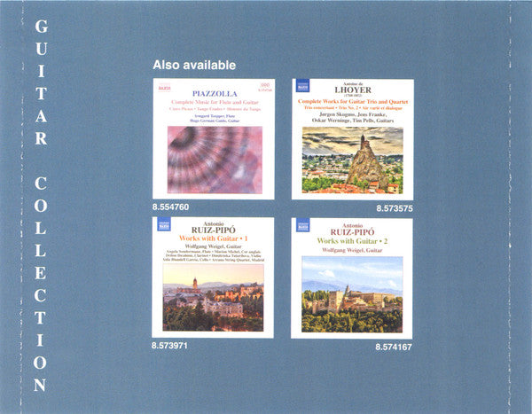 Antonio Ruiz Pipó, Monasterium Guitar Quartet, Wolfgang Weigel, Hugo Germán Gaido, Bernd Kortenkamp, Günther Lebbing : Works With Guitar • 3 (CD, Album)