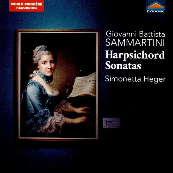Giovanni Sammartini, Simonetta Heger : Harpsichord Sonatas (CD, Album)
