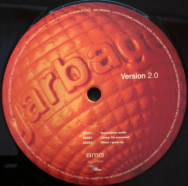 Garbage : Version 2.0 (2xLP, Album, RE, RM, 180)