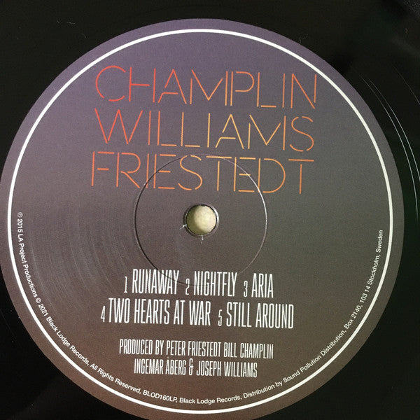 CWF (3), Bill Champlin, Joseph Williams, Peter Friestedt : CWF (LP, Album)