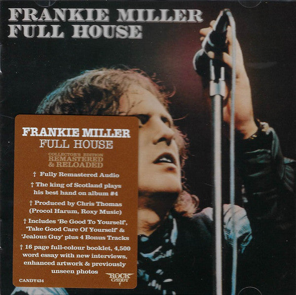 Frankie Miller : Full House (CD, Album, RE, RM)