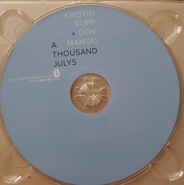 Kristin Slipp + Dov Manski : A Thousand Julys (CD, Album)