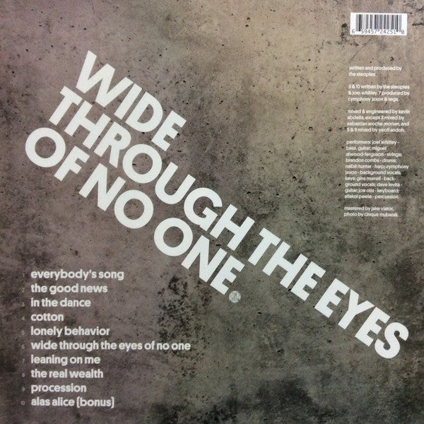 The Steoples : Wide Through The Eyes Of No One (LP, Album)