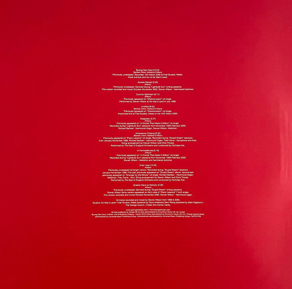 Porcupine Tree : Recordings (2xLP, Comp, RE)