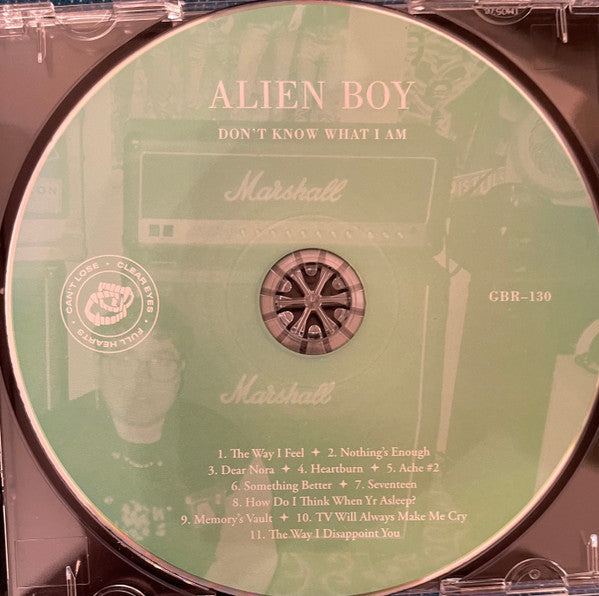 Alien Boy (4) : Don't Know What I Am (CD, Album)