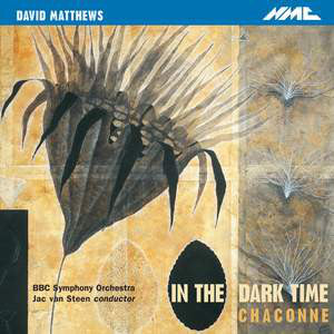 David Matthews (9), BBC Symphony Orchestra, Jac van Steen : In The Dark Time : Chaconne (CD, Album)