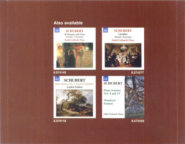 Franz Schubert, Wojciech Waleczek : Rarities And Short Piano Works (CD, Album)