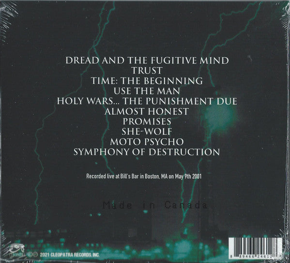 Megadeth : Unplugged In Boston (CD, Album, RE, Dig)
