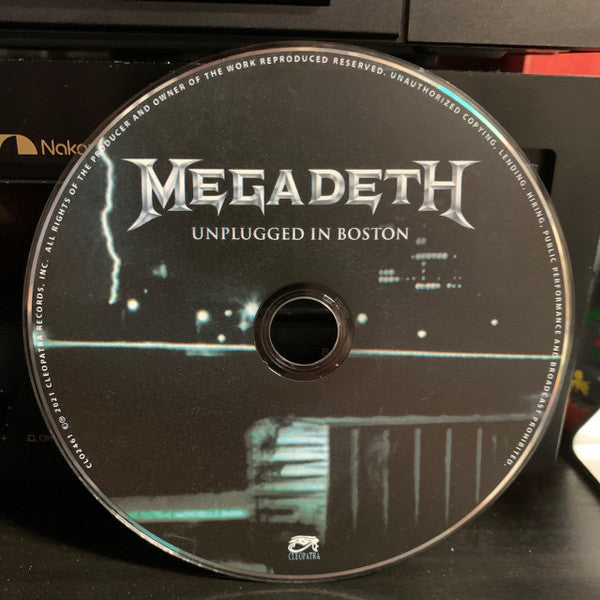 Megadeth : Unplugged In Boston (CD, Album, RE, Dig)