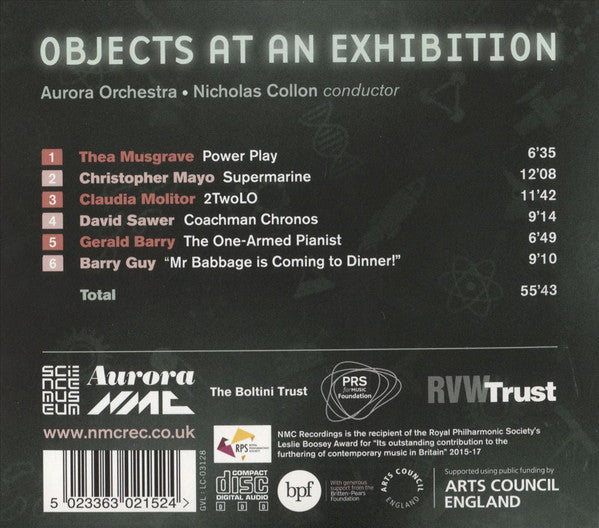 Aurora Orchestra, Nicholas Collon : Exploring Science Inspiring Music (CD, Album)