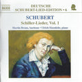 Franz Schubert - Martin A. Bruns, Ulrich Eisenlohr : Schiller-Lieder, Vol. 1 (CD)