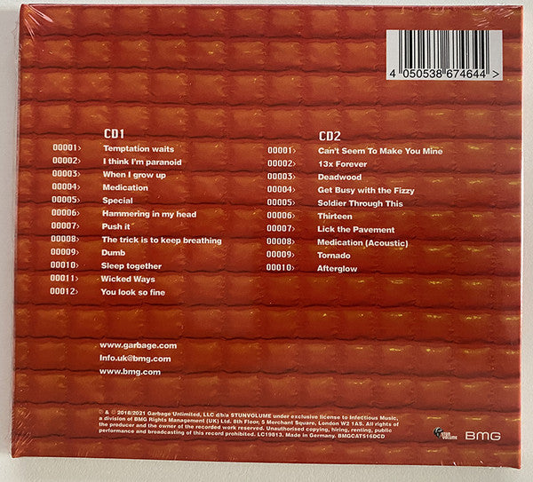 Garbage : Version 2.0 (CD, Album, RE + CD, Comp + Dlx, RM, Dig)